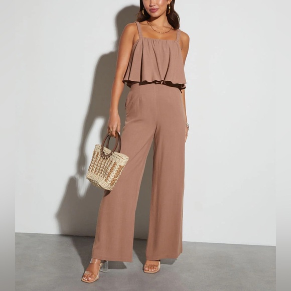 Brand new Itzel Fitted Waist Jumpsuit size M - Picture 4 of 5